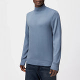DRYKORN WATSON Strickpullover mit Turtle in 100% Merinowolle in Blau online kaufen