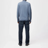 DRYKORN WATSON Strickpullover mit Turtle in 100% Merinowolle in Blau online kaufen