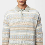 DRYKORN BEKKET Strickpolo mit Knopfleiste in Woll-Mix online kaufen