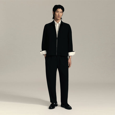 DRYKORN KARYKO Chino in Gabardine Farbe - black