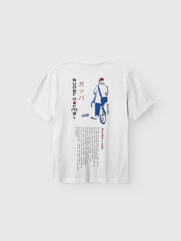 GABBA Kay van Bellen x GABBA – Graphic Tee White
