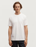 DENHAM DXSAID AIM BOX TEE Cotton Jersey - Boxy Fit White online kaufen