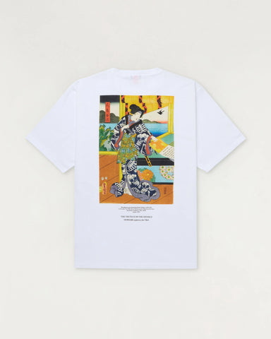 DENHAM DVA KABUKI TEE CJ WHITE