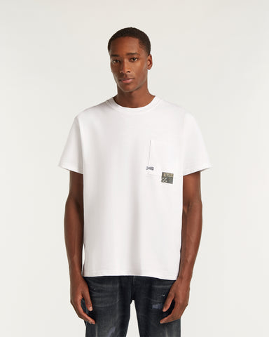 DENHAM BORO TEE JS WHITE