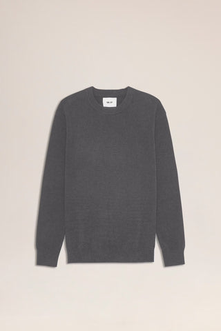 NN.07 Danny - Leicht pullover Farbe - Charcoal mist