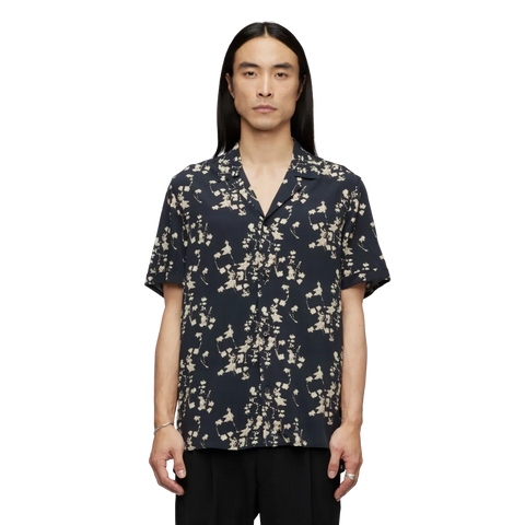 DRYKORN BIJAN_2 Casual Kurzarm Hemd in Viskose mit floralem Print