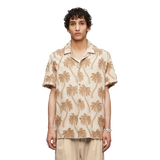 DRYKORN BIJAN_2 Casual Kurzarm Hemd in Palmen Stickerei online kaufen