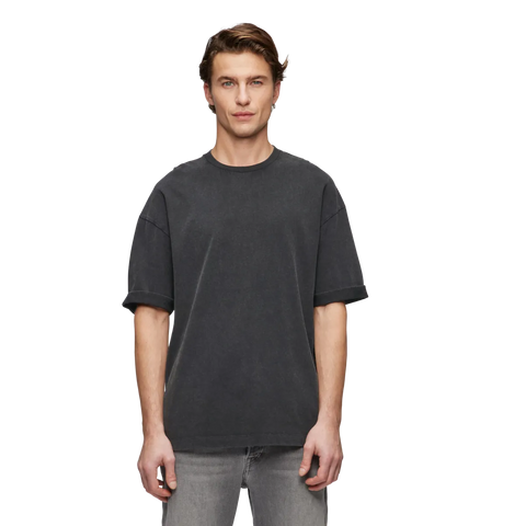 DRYKORN NOLIEN Lockeres T-Shirt in gewaschener Optik