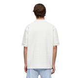 DRYKORN ACAYO Lässiges Polo mit Zopfmuster in Weiß online kaufen