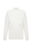DRYKORN MORITZO Longsleeve mit Stehkragen in elastischer Baumwolle Farbe - ecru online kaufen