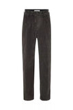 DRYKORN CHASY_RGLR Casual Hose mit Bundfalte in Baumwoll-Breitcord Farbe - dark chocolate online kaufen