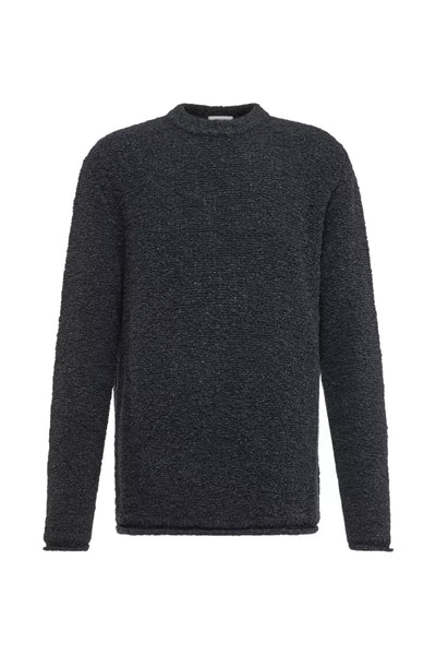 DRYKORN LEANDO Rundhalspullover in Woll-Mix Farbe Grau online kaufen