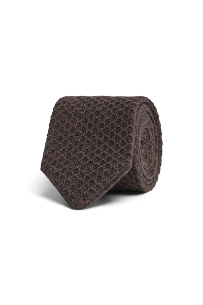 DRYKORN TIE_MODERN Krawatte in Wolle Farbe Braun online kaufen