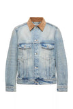 DRYKORN CESCON DENIM JACKET MIT KORD KRAGEN online kaufen