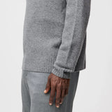 DRYKORN NUMIR V-Neck Strickpullover in Schurwolle Farbe - Grau online kaufen
