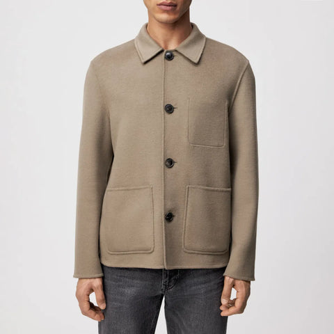 DRYKORN MAKONA Indoor Jacke in Woll-Doubleface
