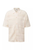 DRYKORN DANTTE Relaxed Fit Strickhemd Frabe - Beige online kaufen