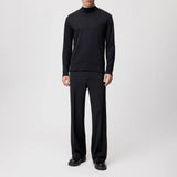DRYKORN MORITZO Longsleeve mit Stehkragen in elastischer Baumwolle Farbe - black online kaufen