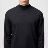 DRYKORN MORITZO Longsleeve mit Stehkragen in elastischer Baumwolle Farbe - black online kaufen