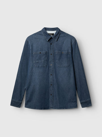 GABBA PISTA GIANNI OVERSHIRT IN JEANS