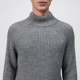 DRYKORN ARVID Rollkragenpullover in Woll-Alpakamix Farbe - grey melange online kaufen