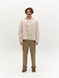 GABBA PETER LEINEN OVERSHIRT IN FARBE BRICH online kaufen