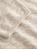 GABBA Cross Premium Strick-Polo aus Baumwolle, Leinen Mix in Beige online kaufen