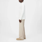 DRYKORN MORITZO Longsleeve mit Stehkragen in elastischer Baumwolle Farbe - ecru online kaufen