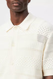 DRYKORN DANTTE Relaxed Fit Strickhemd Frabe - Beige online kaufen