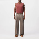 DRYKORN LEEK_WIDE Relaxed Fit Bundfaltenhose aus reinem Lyocell-Twill Farbe - earth online kaufen
