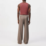 DRYKORN LEEK_WIDE Relaxed Fit Bundfaltenhose aus reinem Lyocell-Twill Farbe - earth online kaufen