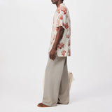 DRYKORN BIJAN_2 Casual kurzarm Hemd mit Korallenprint Farbe - burnt coral online kaufen