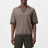 DRYKORN LAURENZZO Oversized Strick-Polo in Baumwoll-Mix online kaufen