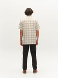 GABBA Kurzarmd Hemd in farbe Beige Check online kaufen
