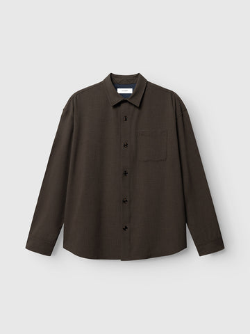 GABBA GABjens Over Rubin LS Overshirt Farbe Brown