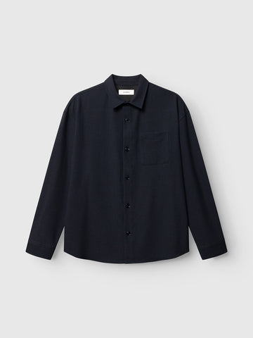 GABBA GABjens Over Rubin LS Overshirt Farbe Blue Black