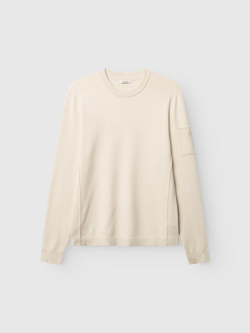 GABBA O-Neck Lume LS Knit Frabe Birch