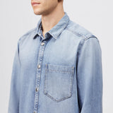 DRYKORN DIEGGO Overshirt mit Brusttasche in Denim online kaufen