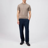 DRYKORN TRITON Polo in Regular Fit aus Jacquard-Strick Farbe - peanut online kaufen
