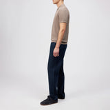 DRYKORN TRITON Polo in Regular Fit aus Jacquard-Strick Farbe - peanut online kaufen
