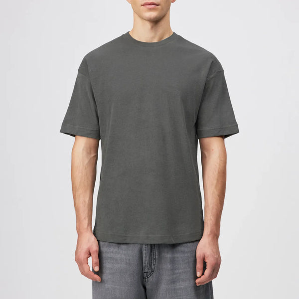 DRYKORN KAYRO T-Shirt in Frottee-Baumwolle Farbe - balsam green online kaufen