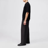 DRYKORN LAURENZZO Oversized Fit Strick-Polo in reiner Baumwolle Farbe - black online kaufen
