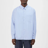 DRYKORN BAUNT Regular Fit Hemd in fließendem Popeline Farbe - blue frost online kaufen