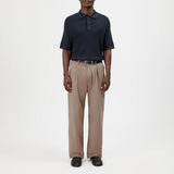 DRYKORN TAMIAN Relaxed Fit Strickpolo in Viskose-Mix Farbe - dark navy online kaufen