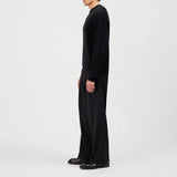 DRYKORN YOONIS Henley Strickpullover in Baumwoll-Mix Farbe - black online kaufen