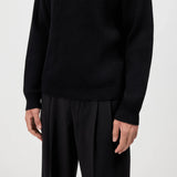 DRYKORN YOONIS Henley Strickpullover in Baumwoll-Mix Farbe - black online kaufen