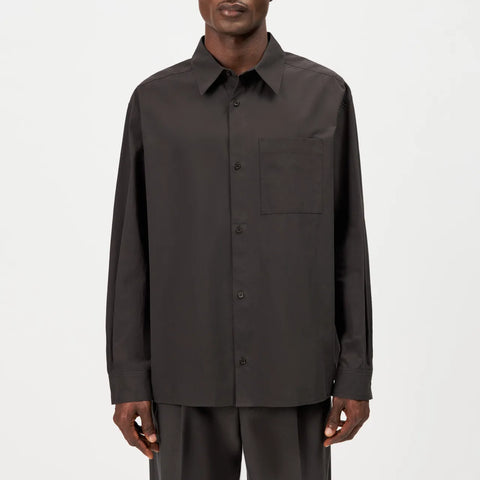 DRYKORN BAUNT Regular Fit Hemd in reiner Baumwolle Farbe - chocolate brown