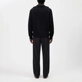 DRYKORN MANUELO_2 Half Zip Pullover in Baumwolle-Mix Farbe - black online kaufen