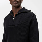 DRYKORN MANUELO_2 Half Zip Pullover in Baumwolle-Mix Farbe - black online kaufen