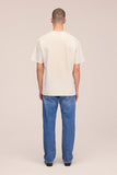 NN.07 Nat - Schweres Logo t-shirt Farbe - Ivory online kaufen